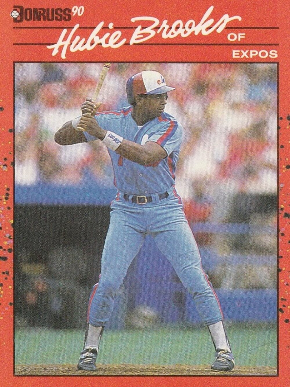 Hubie Brooks Donruss 90 MLB Baseball Card
